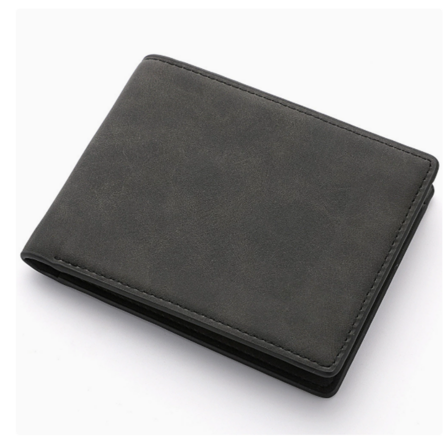 Thin vintage leather wallet