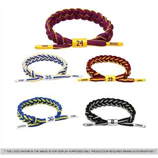 Woven Basketball Shoelace Bracelet