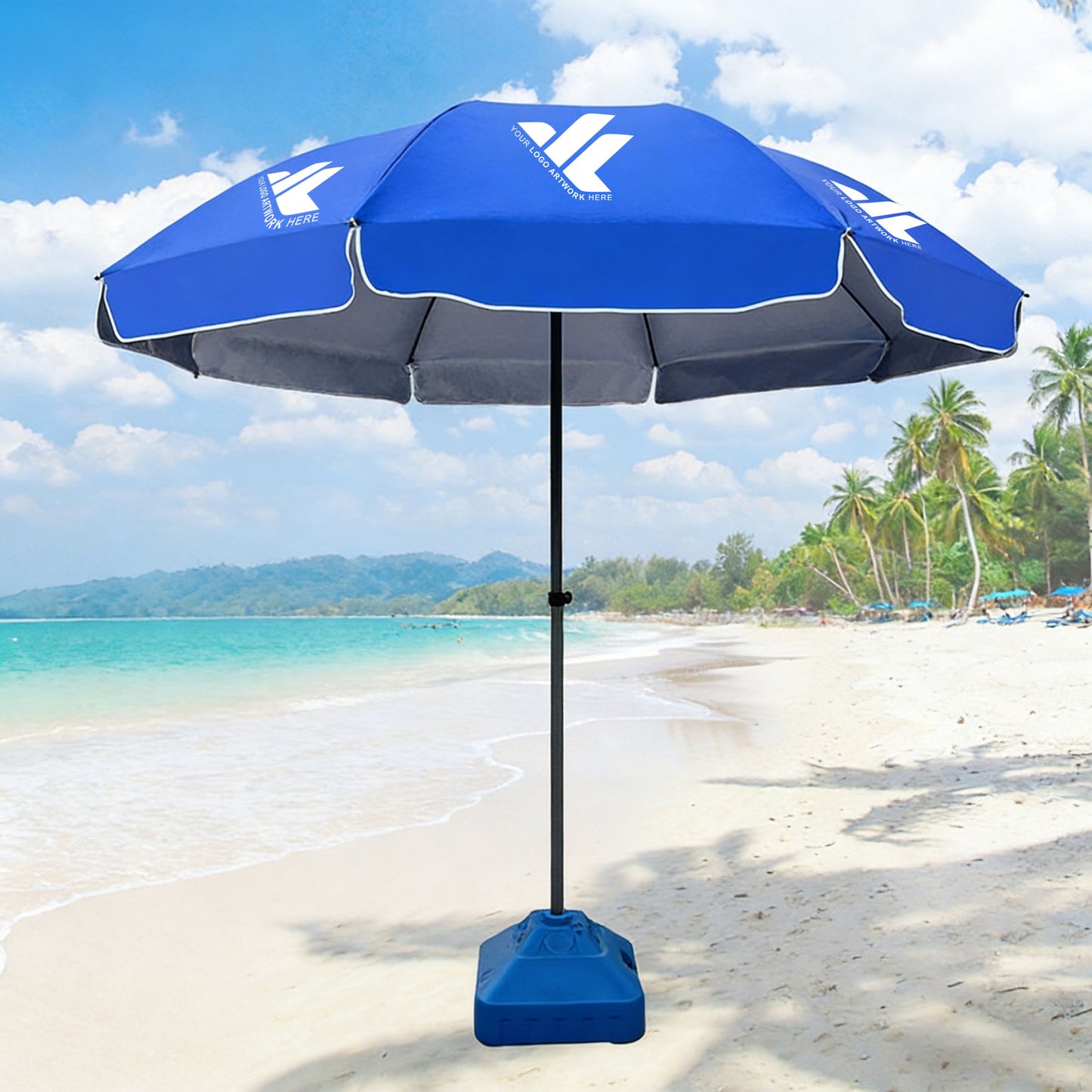 Custom Outdoor Promotional Beach Umbrella