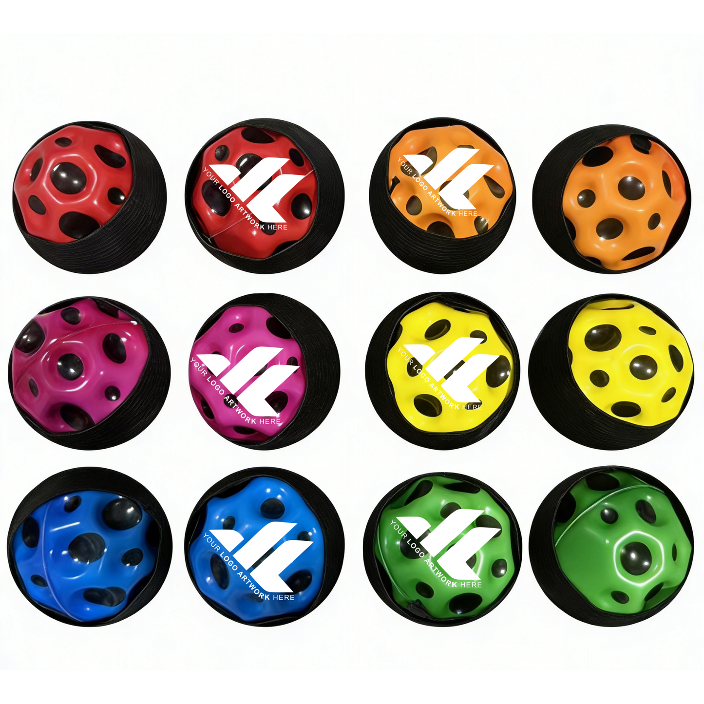 Colorful Foam Balls with Wrist Rope