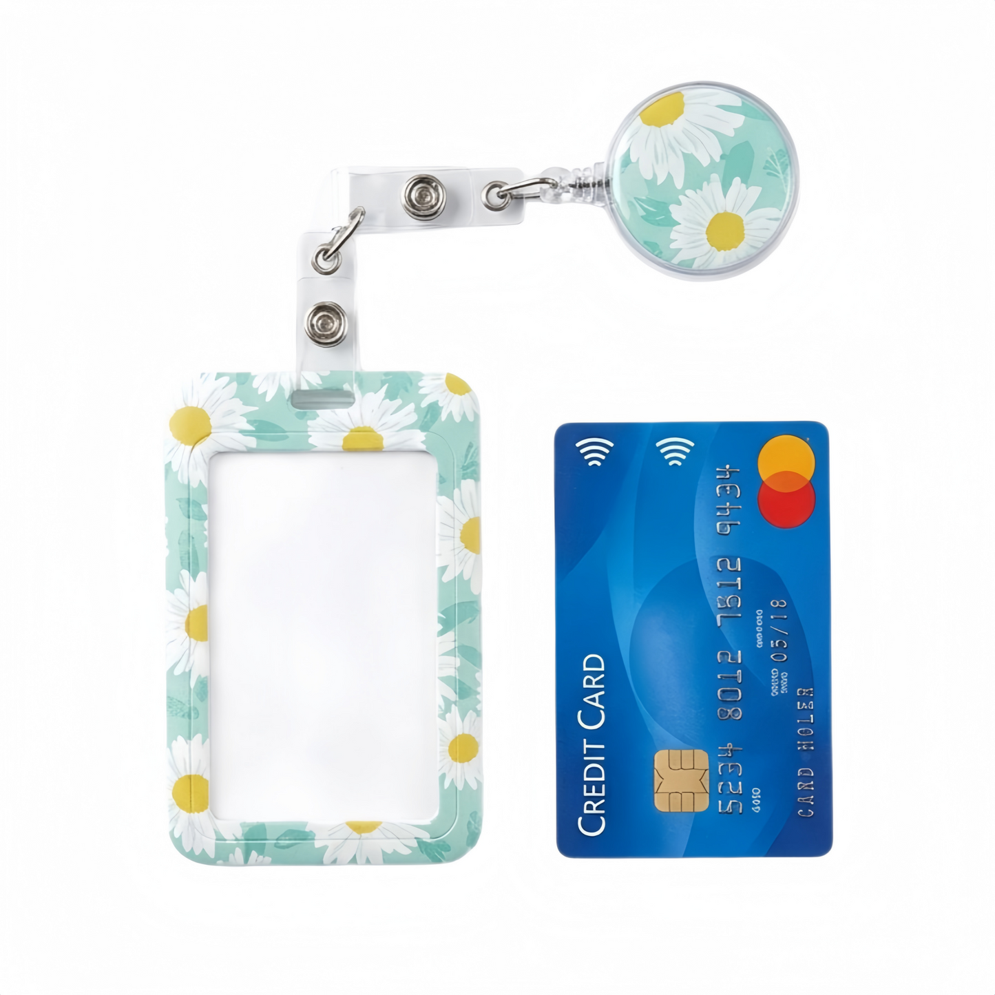 ID Badge Holder with Clip