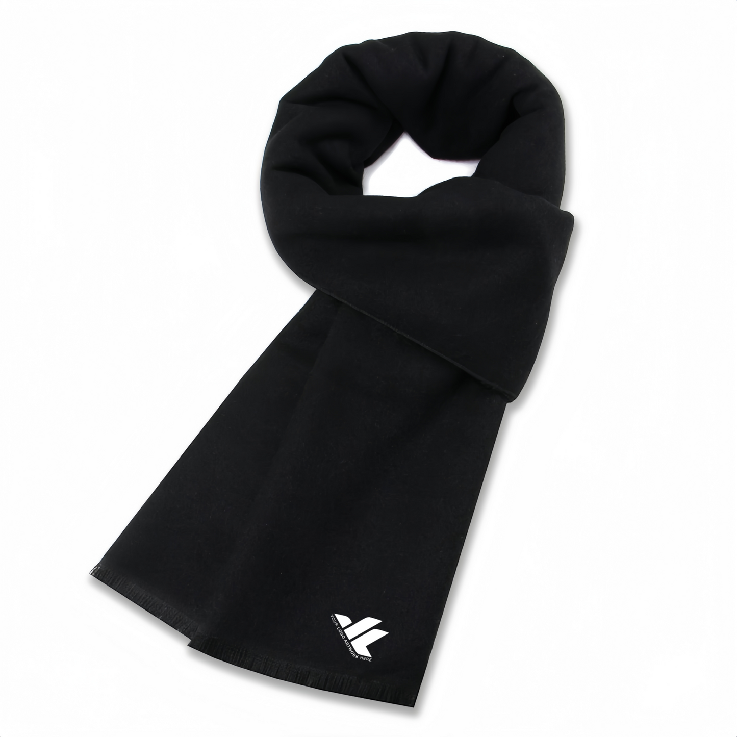 Thick woven scarf