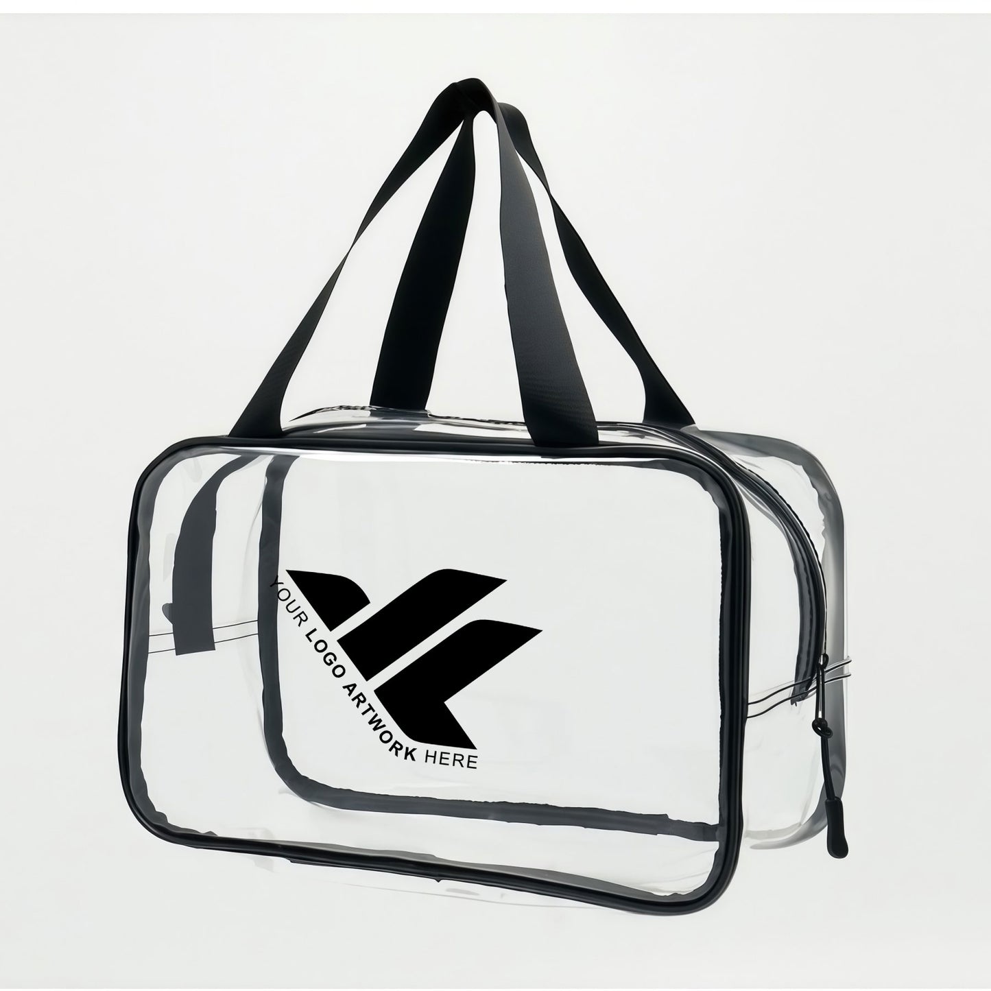 Transparent PVC Carry Tote