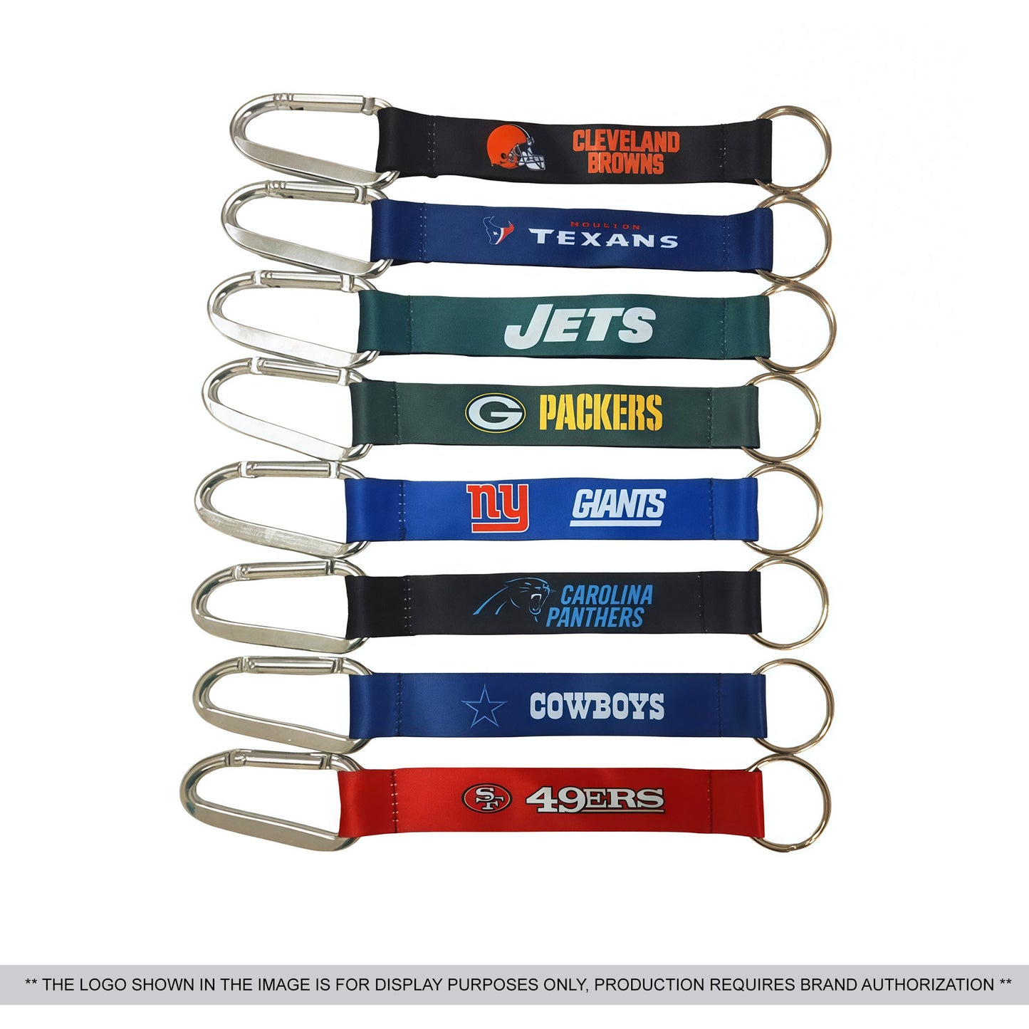 Team themed printed lanyard with pocket