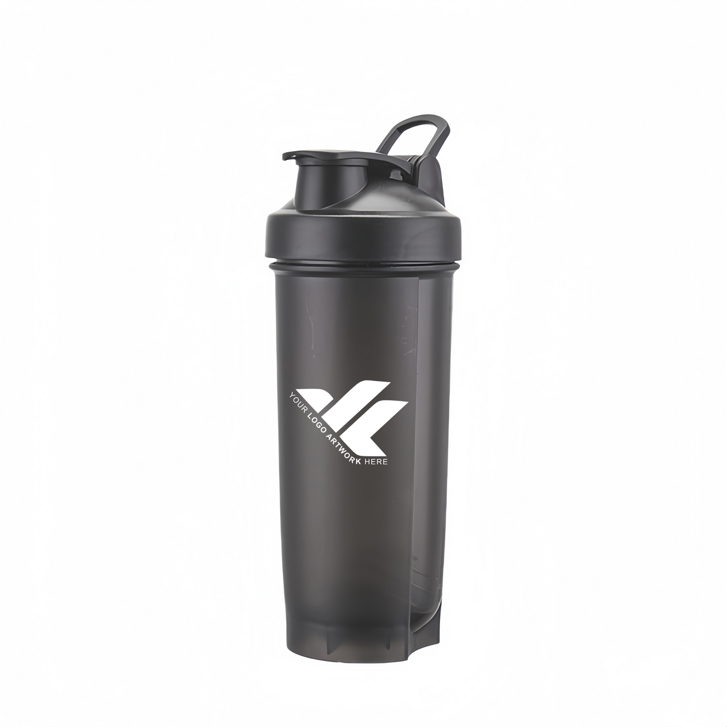 Large capacity shaker cup with handle