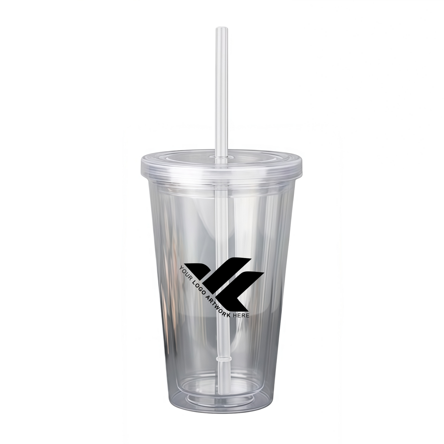 16oz double walled plastic cup