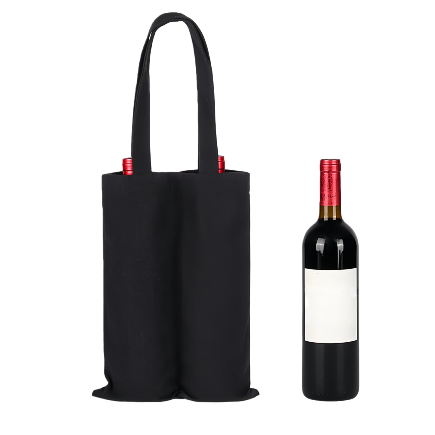 Canvas bag for wine packaging