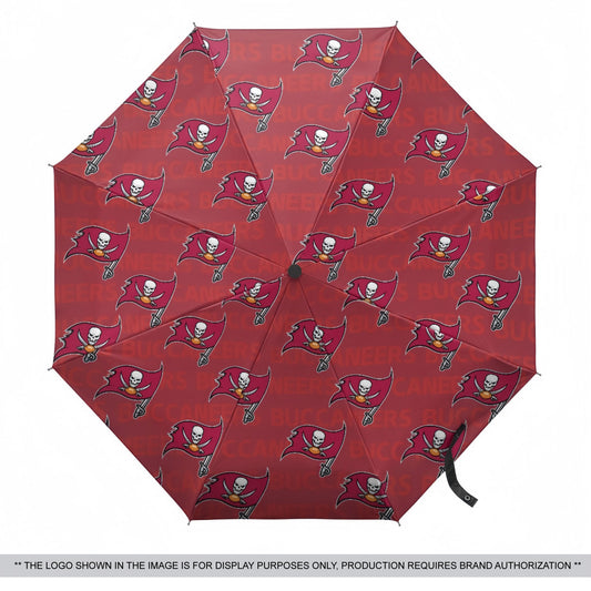 3-Fold Automatic Printed Umbrella