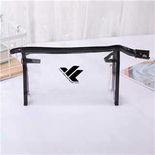 Clear PVC Zipper Cosmetic Bag