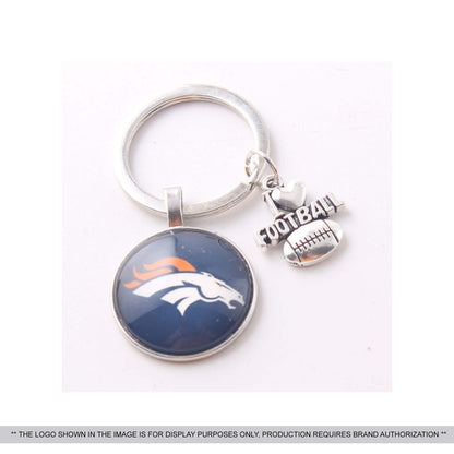 Custom Crystal Glass Keychain Engraved Logo Promotional Gift
