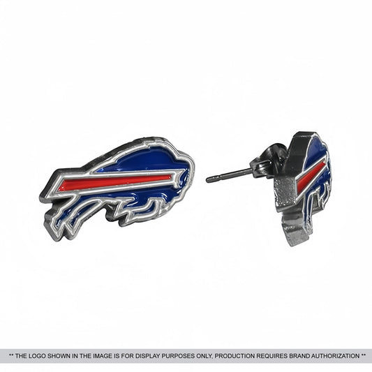 Football Team Enamel Stud Earrings