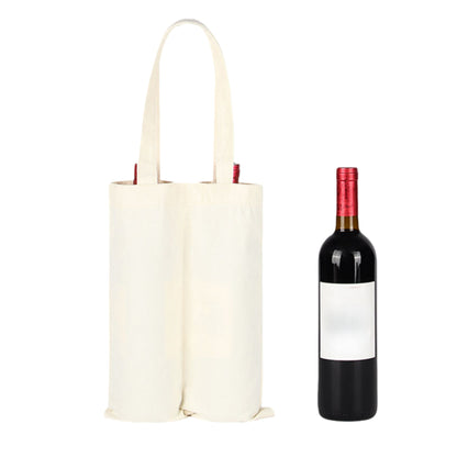 Canvas bag for wine packaging
