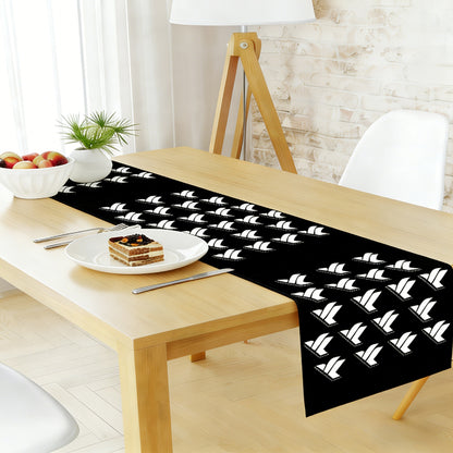 Linen like decorative table runner
