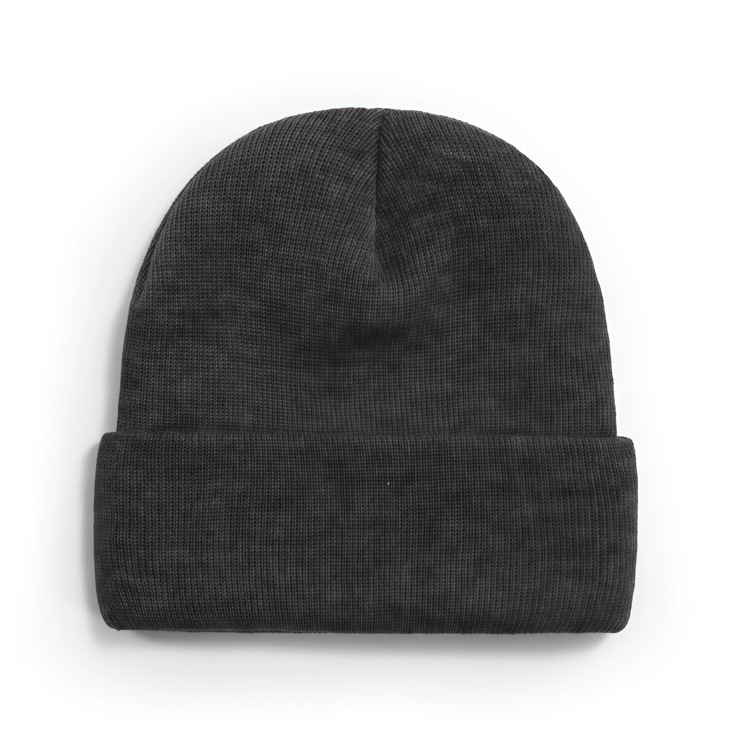 Acrylic cuffed knit hat