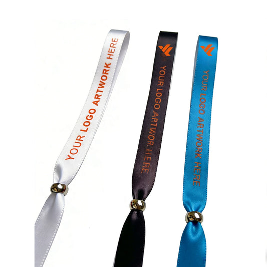 Custom Disposable Polyester Wristbands for Events