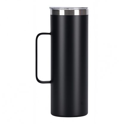20oz stainless steel mug with handle