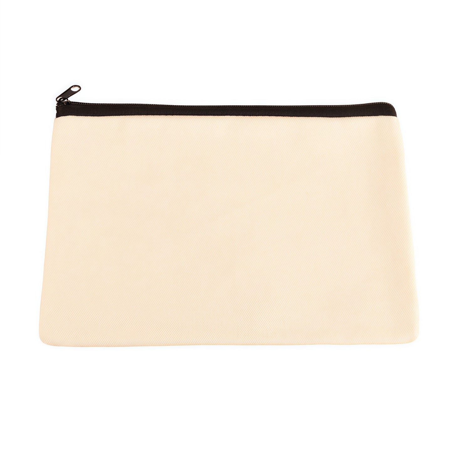 Zippered canvas cosmetic bag/storage bag