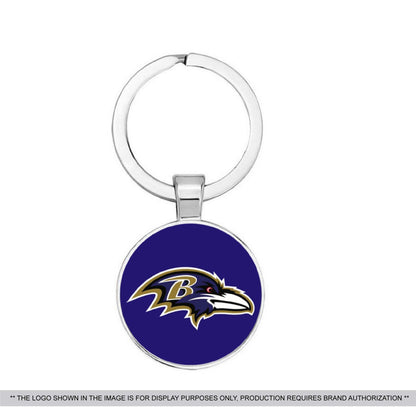 NFL Team Logo Keychain