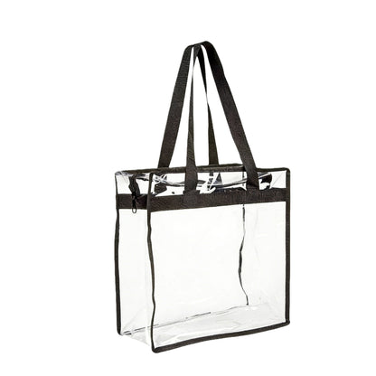 Transparent PVC tote bag