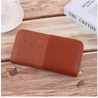 Stylish new card holder with zipper