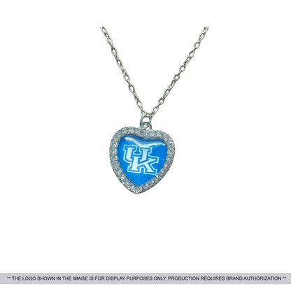 Sparkling Heart-Shaped Necklace with Diamond
