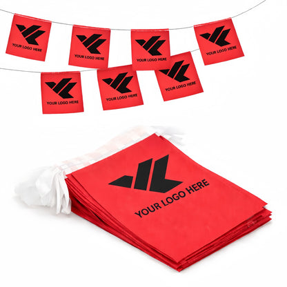 Custom made bunting flags for events