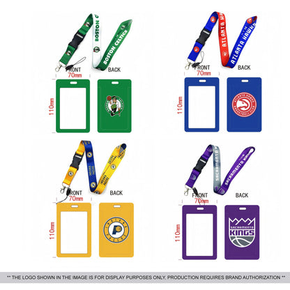 Team ID card holder and lanyard