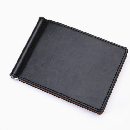 Compact Coin Purse with Money Clip