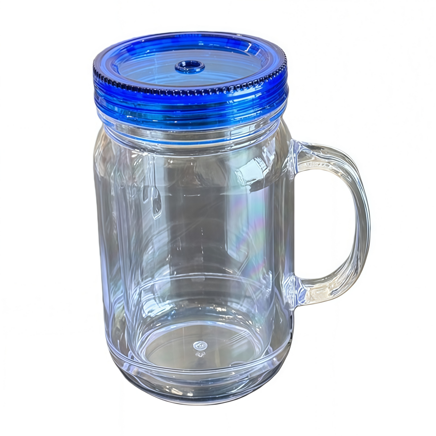 20oz double walled plastic mason jar