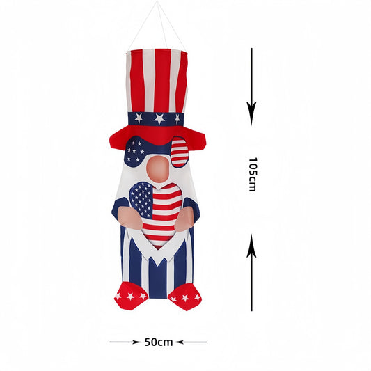 Patriotic 3D Eagle Windsock
