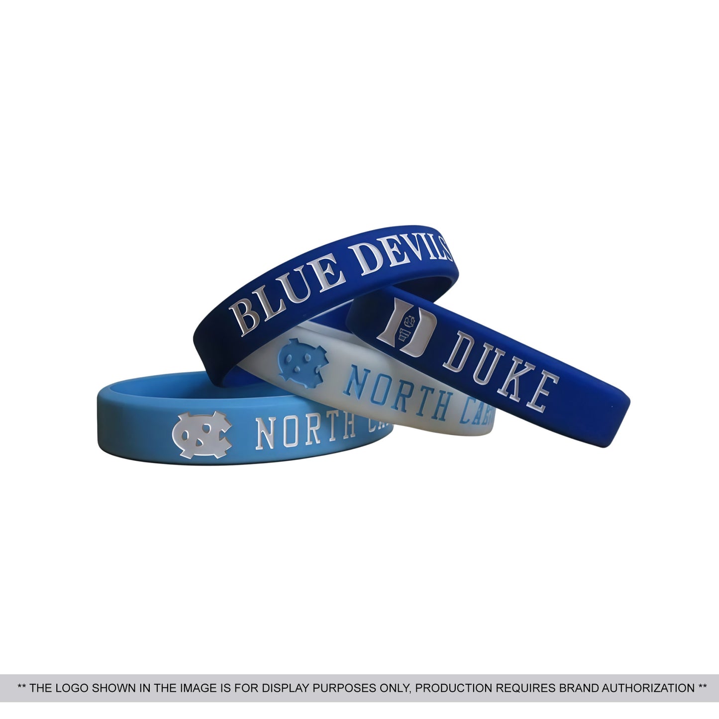College Sports Silicone Wristband