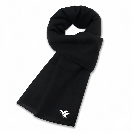 Thick woven scarf