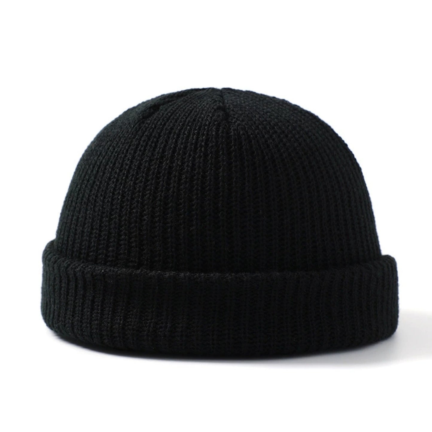 Knit Cap with Cuff
