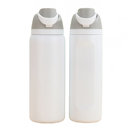 16oz stainless steel sports water bottle
