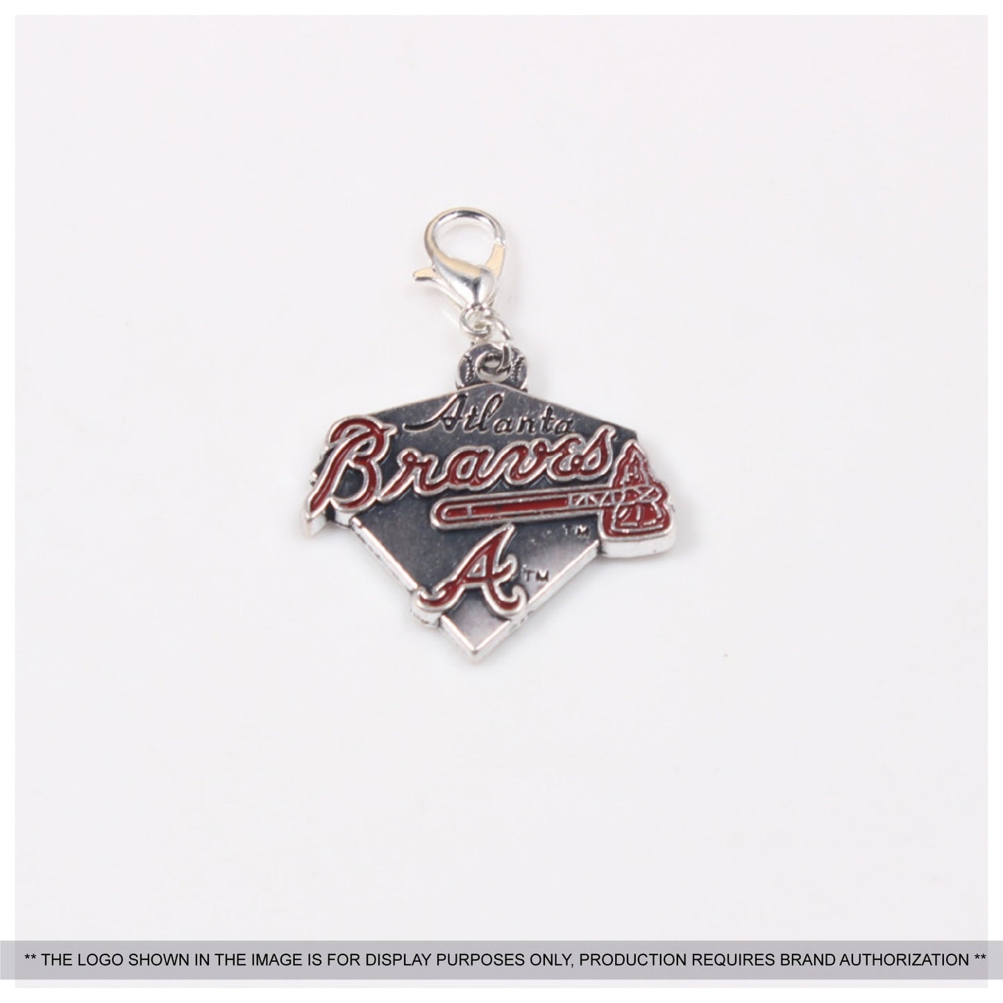 US Baseball Club Element Metal Pendant Fashion Keychain Accessory