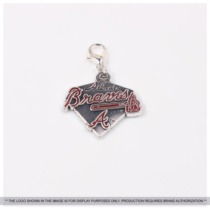 US Baseball Club Element Metal Pendant Fashion Keychain Accessory