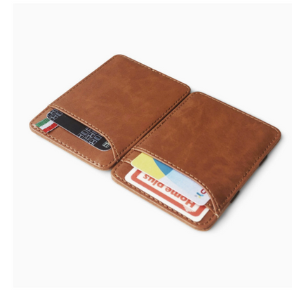 Vintage PU Leather Men's Wallet