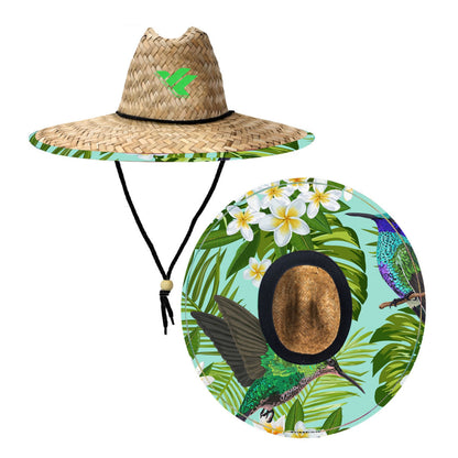 Custom made cattail straw hats