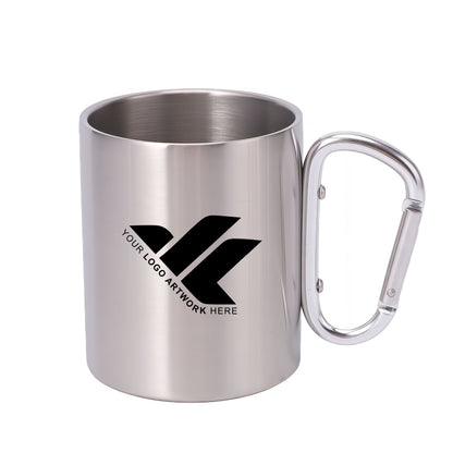 10oz stainless steel outdoor camping water cup