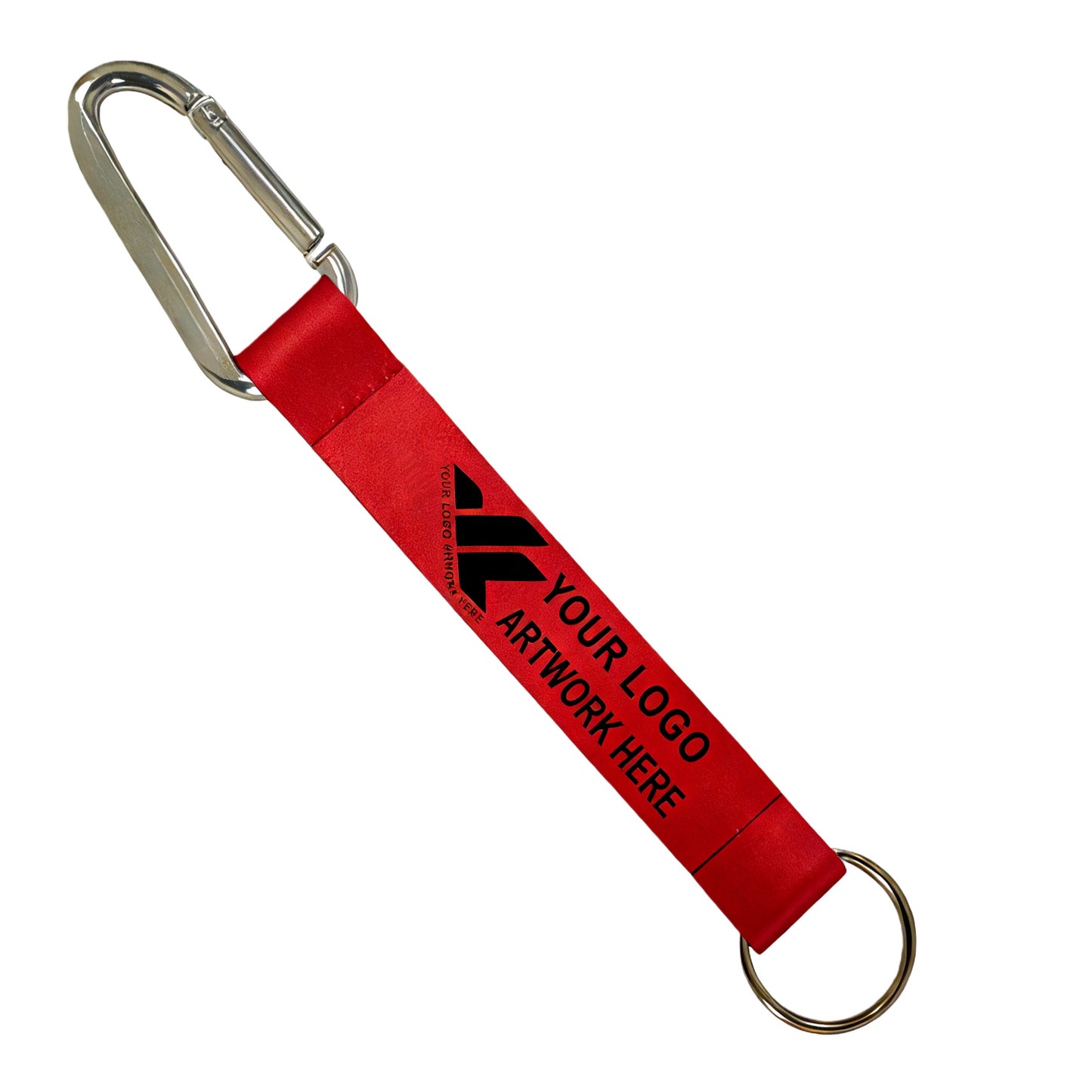 Pocket lanyard with carabiner clip