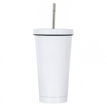 17oz stainless steel straw cup
