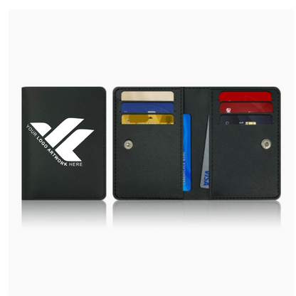 Slim RFID Blocking PU Leather Card Holder