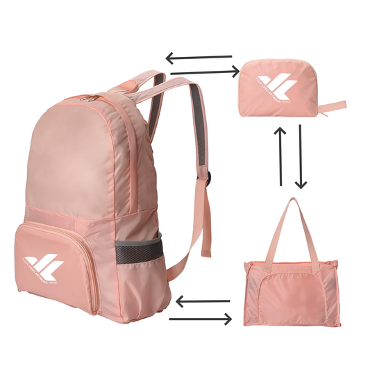 Custom 2-in-1 Foldable Backpack