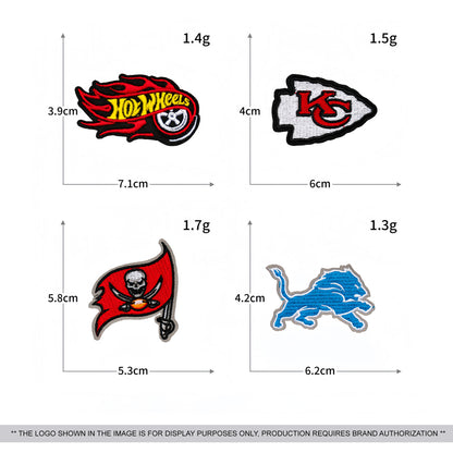 Custom Trendy Letter Embroidery Patches