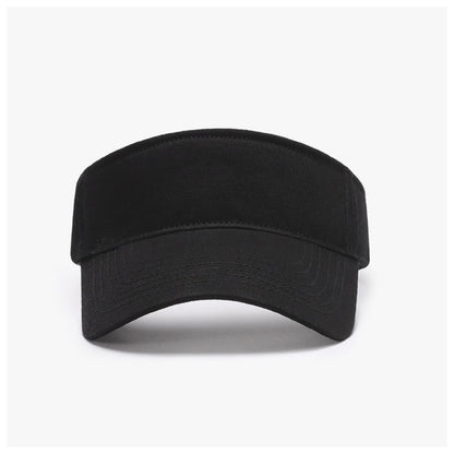 Custom Logo Canvas Visor Hat Multi-Color Outdoor Casual Cap