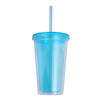 16oz double walled plastic cup