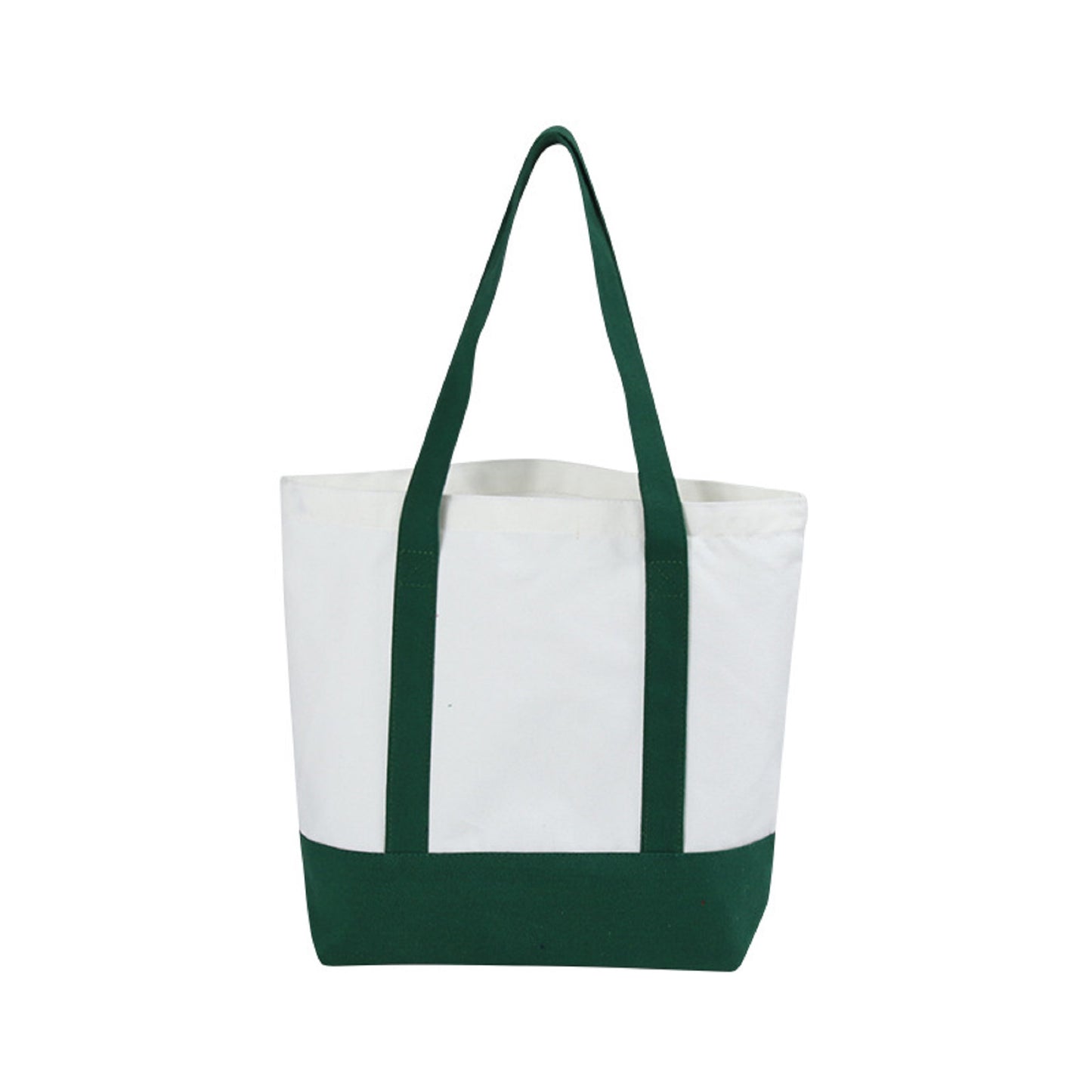 Colorful patchwork foldable canvas bag