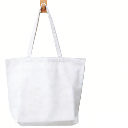 17.7 * 13.78 * 5.91inch Natural Canvas Tote Bag