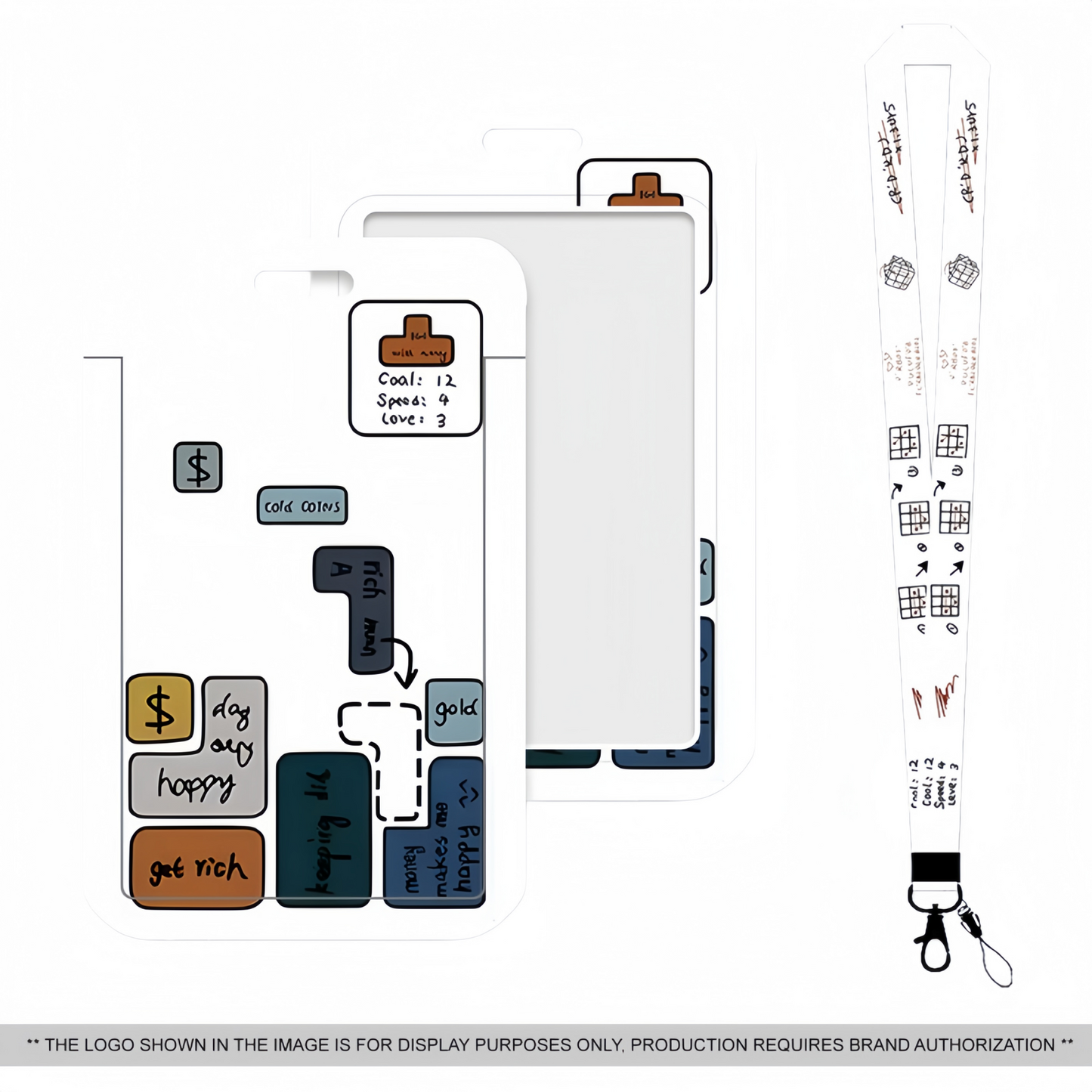 Gaming Block ID Holder