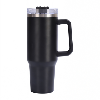 40oz stainless steel cup with handle